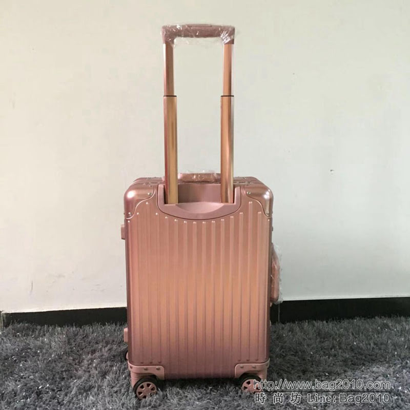 RIMOWA日默瓦 拉箱/拉杆箱Classic flight 系列 全鋁鎂合金 1801經典款 高級手工坊精品 20寸登機箱  xbt1104